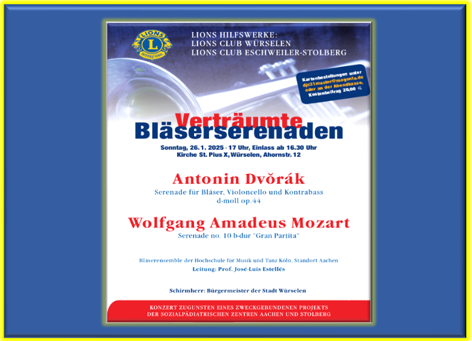 Benefizkonzert in ST PIUS X - Würselen